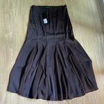 LIONESS  Rose Maxi Skirt Chocolate Photo 0