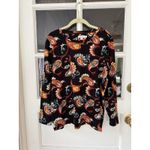 Chico's Touch of Cool Jersey Knit Layering Paisley Long Sleeve T-Shirt Size 2 L Photo 5