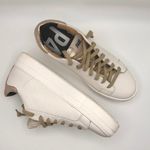 P448 gold and white classic platform Thea Wilder Sneaker size 41 / US 10.5 W Photo 1