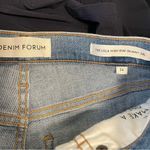 Denim Forum Lola High Rise Skinny Jeans Blue Size 26 Photo 6