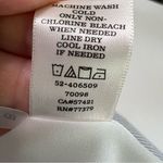 Ann Taylor  Striped Pencil Skirt Navy White Size 14 Career Office Business Casual Photo 5