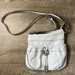 B Makowsky B .Makowsky White Leather Purse Photo 0