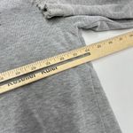 Levi's  Hoodie Womens Medium Large Grey Henley Pullover Knit‎ Sweater Vintage Photo 5