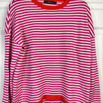 Zesica women’s striped pullover sweater Photo 0
