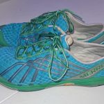 Merrell Turquoise and Lime Running Shoes 9.5 Photo 1