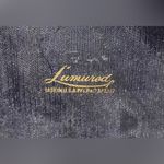 Lumured Vintage Mesh Navy Plastic Tile Clutch Optional Shoulder Chain Strap USA Blue Photo 8