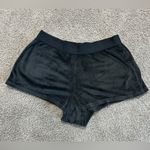 Juicy Couture Bling Velour Black Shorty Booty Shorts size Small Photo 5