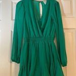 Blue Rain Pleated romper Photo 0