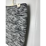 Calvin Klein Women's Black White Tweed Dressy Office Career Pencil Skirt Size 12 Photo 2