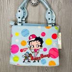 Betty Boop Vintage 2004  batter up baseball themed purse handbag , bag damage diy Photo 0
