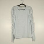 Free People NWT X Revolve Natasha Top In Denim Size Small Photo 3