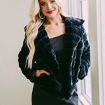 These Three Boutique Jane Faux Fur Coat Photo 0