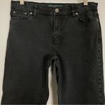Ralph Lauren Lauren‎  Black Jeans Women's Size 6 Mid Rise Stretch Photo 3