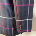 Giorgio Armani Vintage  Plaid Wool Blazer Photo 8