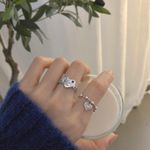 Sterling Silver Silver Heart Ring  Ring Cute Ring Photo 6