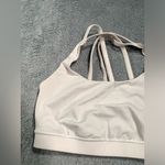 Lululemon  energy bra white sports bra 6 Photo 1