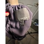 Greylin  Women's Black Sleeveless V-neck Blouse Top Size Large Photo 5