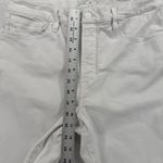 Good American White High Rise Straight Leg Frayed Hem Jeans Size 14/32 READ Photo 2