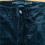 American Eagle  Outfitters Black Velvet Super Stretch Jegging Photo 3