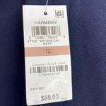 Bar III Navy Blue Harmony Ruffle Mini Skirt Women's Size 12 Photo 3