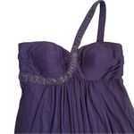 XScape by Joanna Chen | Bare One Shoulder Purple Women’s Dress Size 14W Photo 3