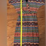 Cato size small open shoulder multi colored dress Photo 8