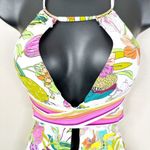 Trina Turk NEW Bathing Suit Sz 6 Key West Botanical Floral One Piece Swimsuit Photo 4