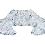 Hollister Bell Sleeve Tie Dye Crop Top Photo 0