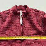 Lululemon athletica Serene Travels Bomber Jacket in Chianti -Size 6 Photo 5