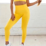 Set Active  x Madelyn Cline Ribbed‎ Seamless Leggings Size M/L Photo 0