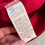 Boutique Womens Pullover Sweatshirt Red Paris Crew Neck Long Sleeve Tunic Length Large Photo 5