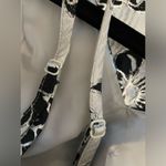 B Darlin NWT B. Darlin Juniors A Line Dress Sleeveless Shimmering Metallic Silver & Blac Photo 7