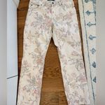 LRL Lauren Jeans Co. Ralph Lauren Multicolor Floral Modern Straight Ankle Size 8 Pink Photo 0