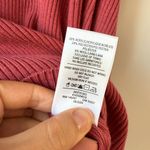 joe's jeans Wool Blend Rib Sweater Womens Size S Slate Rose Puff Sleeves Fitted Photo 5