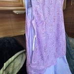 Adrianna Papell  Purple Sequin Tank Top and Pants Set - Size 10 Photo 5