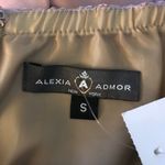 Alexia Admor Dress Size Small Prom Cocktail Blush Metallic Sleeveless NEW $264 Photo 5