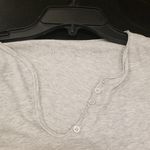 Zadig & Voltaire 💕💕 Tunisien Skull Long Sleeve T-Shirt - Gris Chine Gray M NWT Photo 7