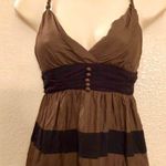 BCBGMAXAZRIA Beautiful NWOT chocolate brown and black  Dress. Sz XS Photo 3