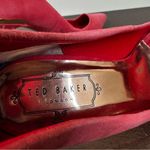 Ted Baker Suede Heels Womens 38 US 7.5 Pink Pointed Toe Pumps Photo 5