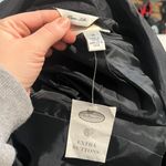 Talbots NEW NWT Black Pure Silk Vintage Blazer Jacket Photo 7