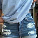 American Fighter American Eagle Mid Rise Denim Shorts Photo 2