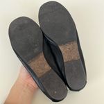 Lanvin Black Leather Ballerina Flats with Pearl Ankle Strap in Size 36 37 Photo 9