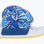 La Double J Printed Braided Flat Sandals size 8 Blue Photo 5