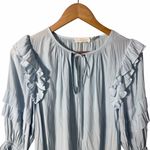 Ramy Brook  Samira Top in Crystal Blue Size Medium Photo 8
