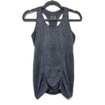Athleta Speedlight Seamless Ruched Tank Top Womens Size S Racerback Gray Photo 1