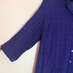 J.Jill  Button Down Baby Doll Window Pane Shirt XL Photo 2