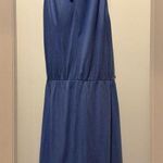 Old Navy Active OLD NAVY Elegant Blue Spaghetti Strap Dress Size M Summer Boho Sundress Picnic Photo 3