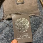 Vince Camuto  Quilted Denim Crossbody Bag - Blue Photo 2