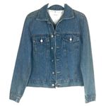 Tommy Hilfiger Vintage Y2K  Americana American Flag Cotton Jean Jacket Size Small Photo 0