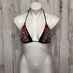 Victoria's Secret Victoria’s Secret Boho Embroidered Triangle Bikini Top – Size Large Photo 0